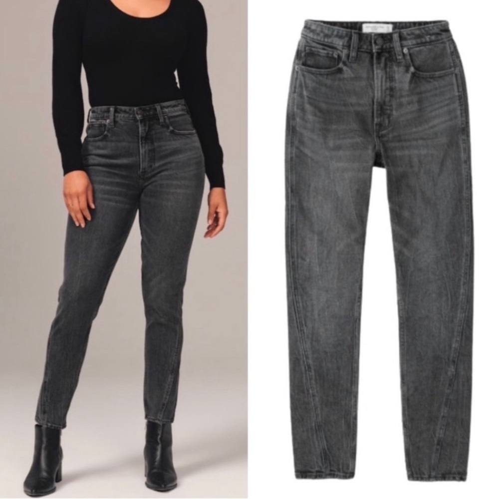 Abercrombie & Fitch The Shinny High Rise Curve Love, Size 26